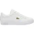 Lacoste Dames/Dames Powercourt 2.0 Leren Trainers (Wit/Goud)
