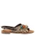 Lazamani Marika sandalen met panterprint beige/bruin