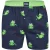 Happy Shorts X heren wijde boxershort met binnenbroek kikker print