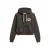 Korte en casual zip-up hoodie voor dames Superdry Athletic Essentials