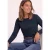Effen shirt met lange mouwen