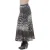 Maxi rok met dierenprint