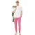 Lacoste Heren Biologisch Katoenen Joggers (Roze)