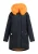 Mymo Winter parka Dames marine oranje