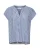 Cream Blouse ‘Tiah’  blauw / wit