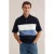 WE Fashion boxy gestreepte polo – blauw