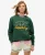 Superdry Vrouwen Country Club Ruimvallend Sweatshirt met Ronde Hals Grijs