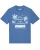 Watapparel Shirt ‘ Let the adventure begin ‘  lichtblauw / wit