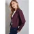 Street One Dames Kurzer Trenchcoat in Rood