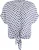 Anna Blue Blouse Rix Blauw dames