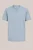 WE Fashion – Heren regular fit T-shirt – Regular fit – IJsblauw – Katoen –