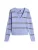 Tommy Jeans Trui ‘ESSENTIAL’  violetblauw / zwart / wit