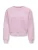 ONLY GIRLS Sweatshirt ‘KOGSWEAT’  orchidee / wit