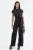 Bredelijne Overhemdkraag Jumpsuit met Knopen