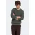 ONLY & SONS katoenen relaxed fit gebreide trui – donkergroen