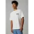 LMTD T-shirt met backprint ecru
