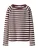 NAME IT Shirt ‘NKFTALA’  karmijnrood / zwart / wit