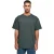 Zwaar oversized T-shirt – Flessengroen