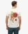 Superdry Mannen Vintage Logo Tokyo T-shirt met Relaxte Pasvorm Crème