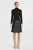 SELECTED FEMME leren rok SLFNEW zwart