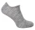 Steven – 1 Paar Heren Merino Wol Onzichtbare Sokken – Warme Footsies Sokken – Lichtgrijs
