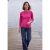 Basic Shirt met boothals