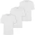 Boss Effen T-shirt met korte mouwen voor heren (set van 3) (Wit)