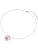 Rafaela Donata Ketting  pink / zilver