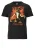 LOGOSHIRT Shirt ‘Gremlins’  zwart