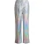 AmyLynn Lupe metallic rechte broek voor dames (Metaal)