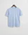 Korte Mouwen T-Shirt in Lichtgrijs