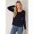 Base Level basic longsleeve Yare donkerblauw