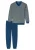 SCHIESSER Pyjama lang  blauw