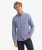 Preppy Oxford Overhemd Relaxed Pasvorm Blauw