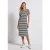 Street One Dames Gestreept shirt in Blauw