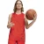 Puma Omkeerbaar prestatie-basketbalshirt voor het herenbasketbalteam (Rood)