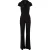 Urban Classics Dames/Dames Fluwelen Jumpsuit (Zwart)