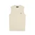 Mouwloze gebreide V-hals merinowol trui Lyle & Scott