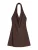 Bershka Jurk  chocoladebruin