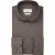 business overhemd Profuomo Japanese Knitted bruin