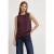 Blouse met gerimpelde ronde hals