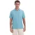 No Excess Polo v short sleeve seablue