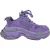 Balenciaga Triple S sneakers in paars nylon canvas
