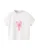 MANGO KIDS Shirt ‘PORTO’  lichtgrijs / lichtroze / wit