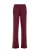 WE Fashion Broek  donkerrood / wit