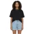 T-shirt dames Urban Classics Rainbow Heart Logo