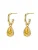 Hey Happiness Oorbellen ‘November Birthstone’  goud