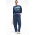 Cropped sweatshirt met ronde hals en print
