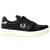 Fred Perry Dames/Dames Leren Trainers (Zwart)