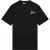 Malelions Men Split T-Shirt | Black/Mauve